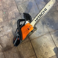 ジャンク品。不動品農機具　日立エンジンチェンソー　引き取り希望🙇‍♂️の画像
