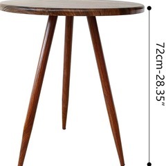 AKOZLIN ダイニングテーブル 直径70cm の画像