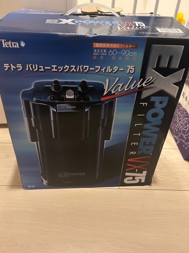 60センチ水槽＋テトラ外部フィルター