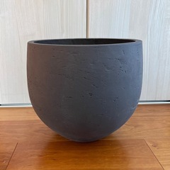 カッソル オーブ 植木鉢 M 11号 ダークブラウンの画像