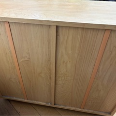 即日取引できる方コロコロと横取手付き移動収納★の画像