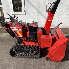 コマツ除雪機ユキダス11馬力　ヤマハYT1190E同等品、HST、小樽発、近郊無料配達、
の画像
