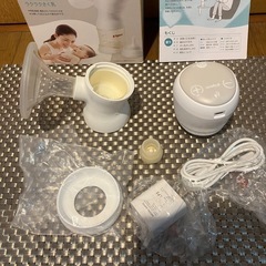 Pigeon 電動 搾乳器 フリーザーパック 母乳実感 アダプター 母乳パッドの画像