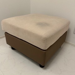 【あげます】【急募】【12月14日のみ】オットマン/ソファー　　の画像