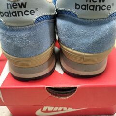 New Balance ブルースニーカー　UK5.5(23.5cm)の画像