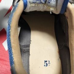 New Balance ブルースニーカー　UK5.5(23.5cm)の画像