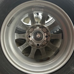 ★145R 12-6P ホイール付きタイヤ4本★の画像