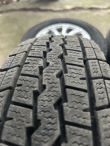★145R 12-6P ホイール付きタイヤ4本★