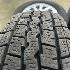 ★145R 12-6P ホイール付きタイヤ4本★の画像