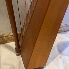 中古ハープ　18弦　楽器　の画像