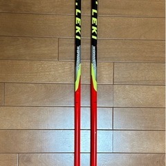 スキー板、ストック
の画像