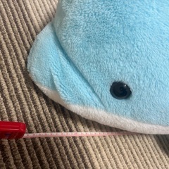 どデカい！イルカふわふわぬいぐるみ120㎝
の画像