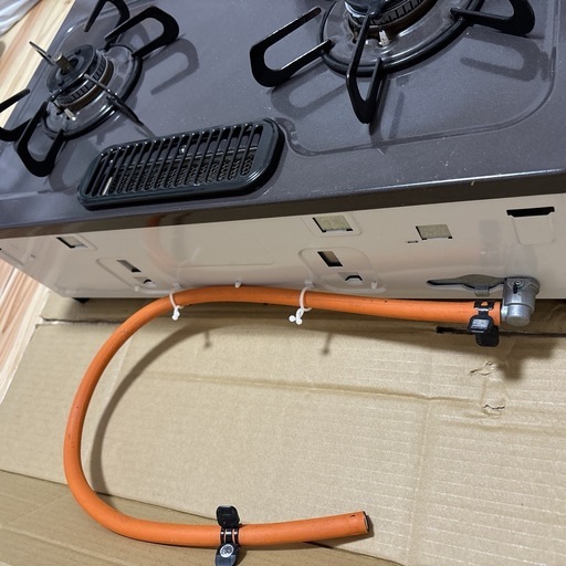 ガスコンロ 2口 パロマ（LPガス用）中古