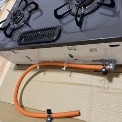 ガスコンロ 2口 パロマ（LPガス用）中古の画像