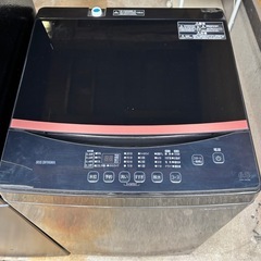 🖤 ブラック家電セット｜おしゃれ一人暮らしに最適  MAXZEN 冷蔵庫118L（2021年）＋ アイリスオーヤマ 洗濯機6kg 🚚 配達・設置対応 / 安心保証付き の画像