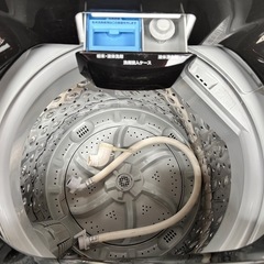 🖤 ブラック家電セット｜おしゃれ一人暮らしに最適  MAXZEN 冷蔵庫118L（2021年）＋ アイリスオーヤマ 洗濯機6kg 🚚 配達・設置対応 / 安心保証付き の画像