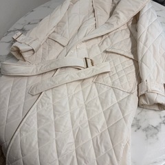 エイミー【eimy istoire】 キルティングロングコートの画像