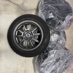 195/60R16　スタッドレスタイヤ　ホイール付き　　の画像