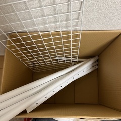 ニトリ　突っ張りラックの画像