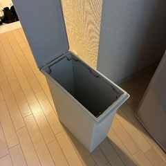 【受渡し決定】無印良品 フタが選べるダストボックス ゴミ箱の画像