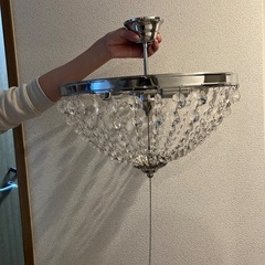 昭和レトロ！シャンデリア風照明器具の画像