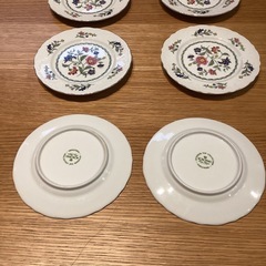 MOMOYAMA お皿６枚セット　直径17cm弱　中古の画像