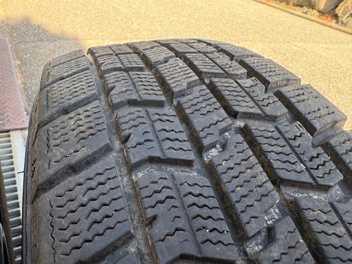 スタッドレス4本セット　フィット　185/60R15 ホンダ純正ホイール　