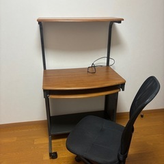 パソコンラック&椅子セットの画像
