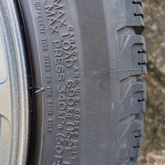 18インチ スタッドレス＆ホイール４本セット ミシュランX-ice3＋クロススピードプレミアムの画像