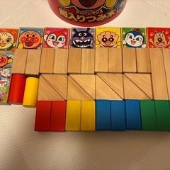 アンパンマン脳筒入りつみ木/積み木おもちゃ玩具新潟の画像