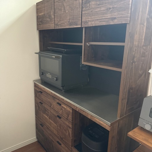 12月中に処分✴︎食器棚 オンライン 期間限定】※12/24処分 キッチン