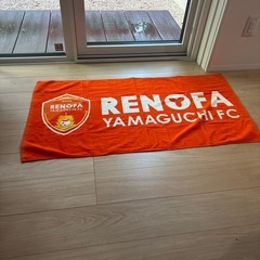 レノファ　バスタオル　うちわの画像