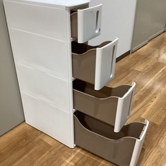 スリムストッカー【町田市再生家具】　1214の画像