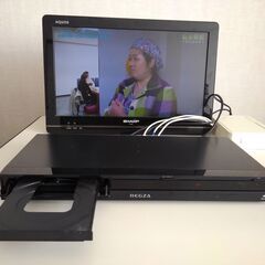 東芝DBR-Z310 HDD500GBと 外付けハードディスク 1.0TB の2点合わせて1.5TB 正常動作品セットの画像