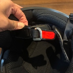 マットブラック　バイクヘルメットの画像