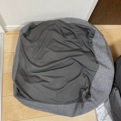 ビーズクッション　2点の画像