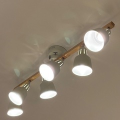 シーリングライト 6灯 ライトリー Belled プルスイッチ リビング照明 の画像