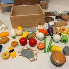 おままごとおもちゃキッチンセット/woodypoodyウッディプッディ食材アイスの画像