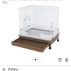 うさぎのカンタンおそうじケージ H50bの画像