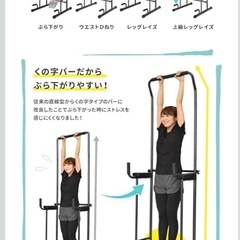ぶら下がり健康器／懸垂スタンド／中古の画像