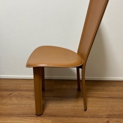 大塚家具8303C本革ハイバックチェア　2脚の画像