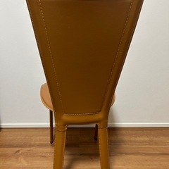 大塚家具8303C本革ハイバックチェア　2脚の画像