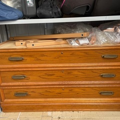 無料　着物も入れれる引き出し収納　12月末処分予定の画像