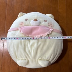 すみっコぐらし、ねこのぬいぐるみの画像