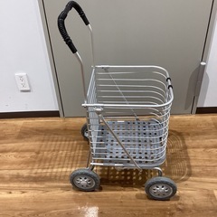 折りたたみショッピングカート【町田市再生家具】　の画像