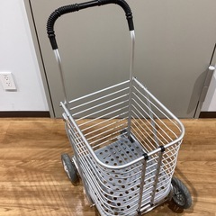 折りたたみショッピングカート【町田市再生家具】　の画像