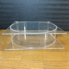 国産アクリル水槽 クラゲ水槽 ヒビあり 約35cmの画像