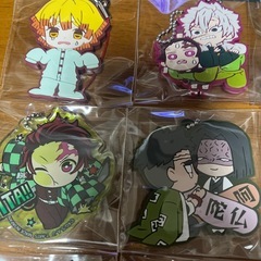 鬼滅の刃　まとめて　16個　ポシェットあり　アクリルキーホルダーの画像