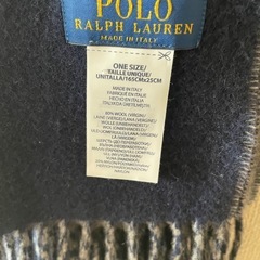 ラルフローレン　マフラー　ポロの画像