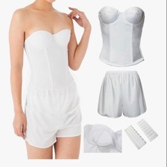 ★ほぼ未使用★ブライダルインナー2点セットの画像